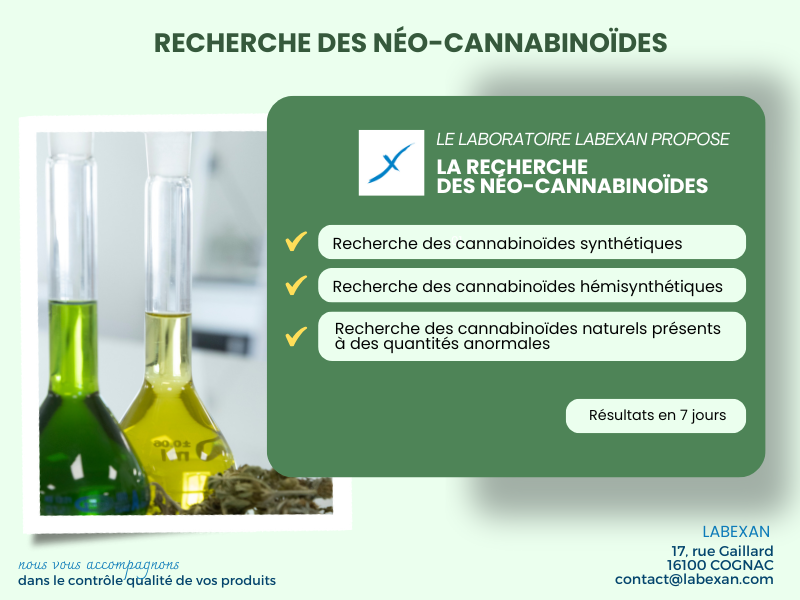 Recherche de néo-cannabinoïdes